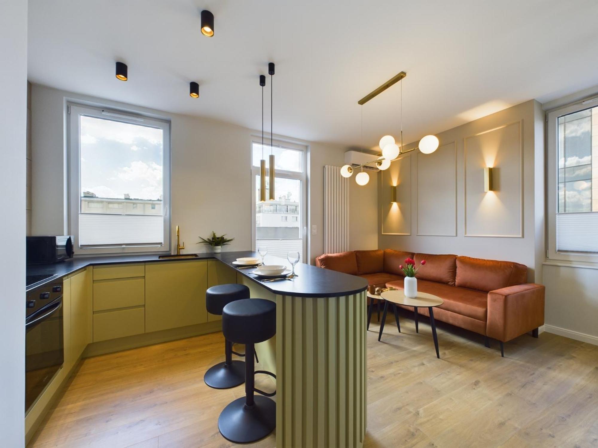 City Center Apartments Hoza By Noclegi Renters Varşova Dış mekan fotoğraf